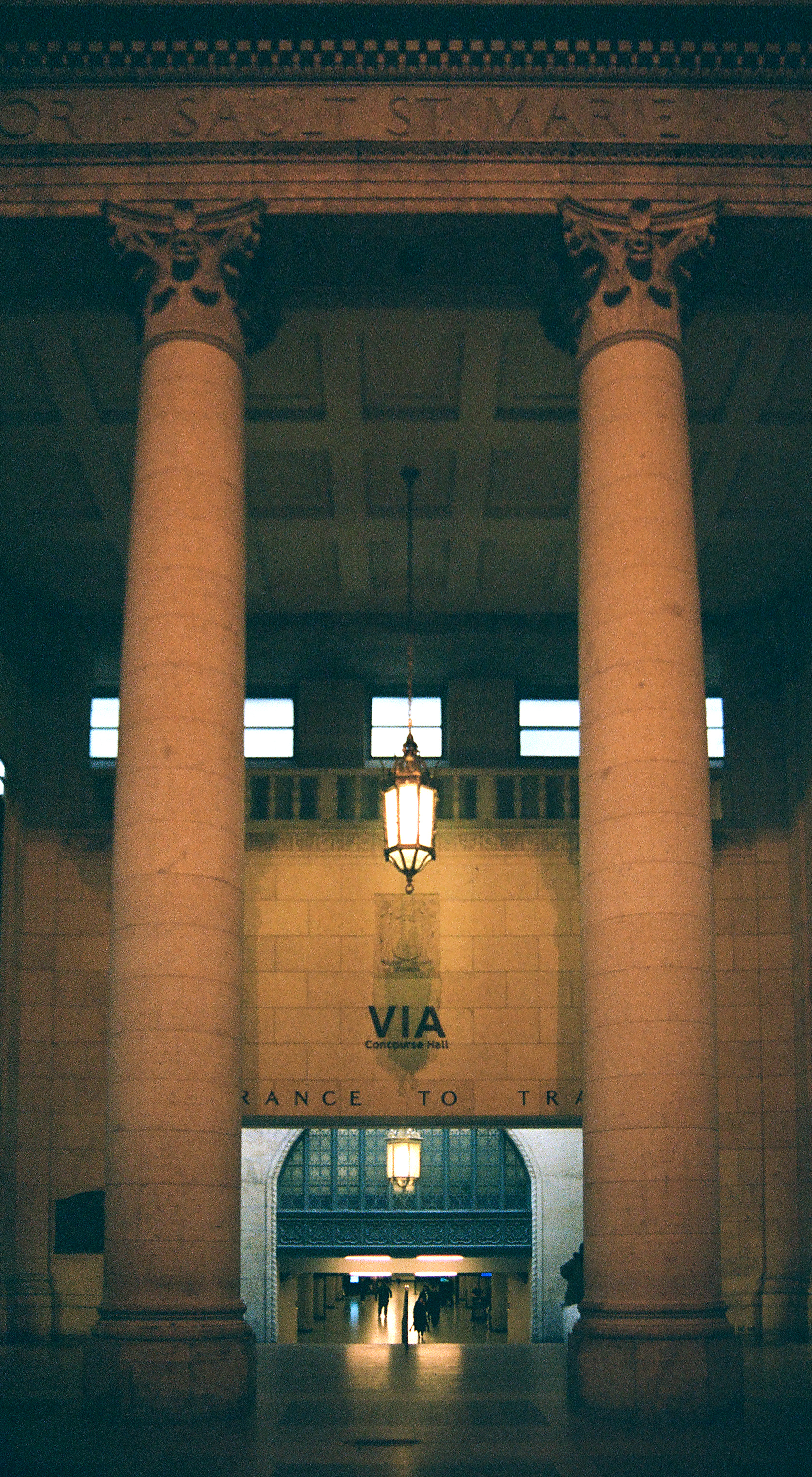 Entrance to the VIA concourse at Union Station