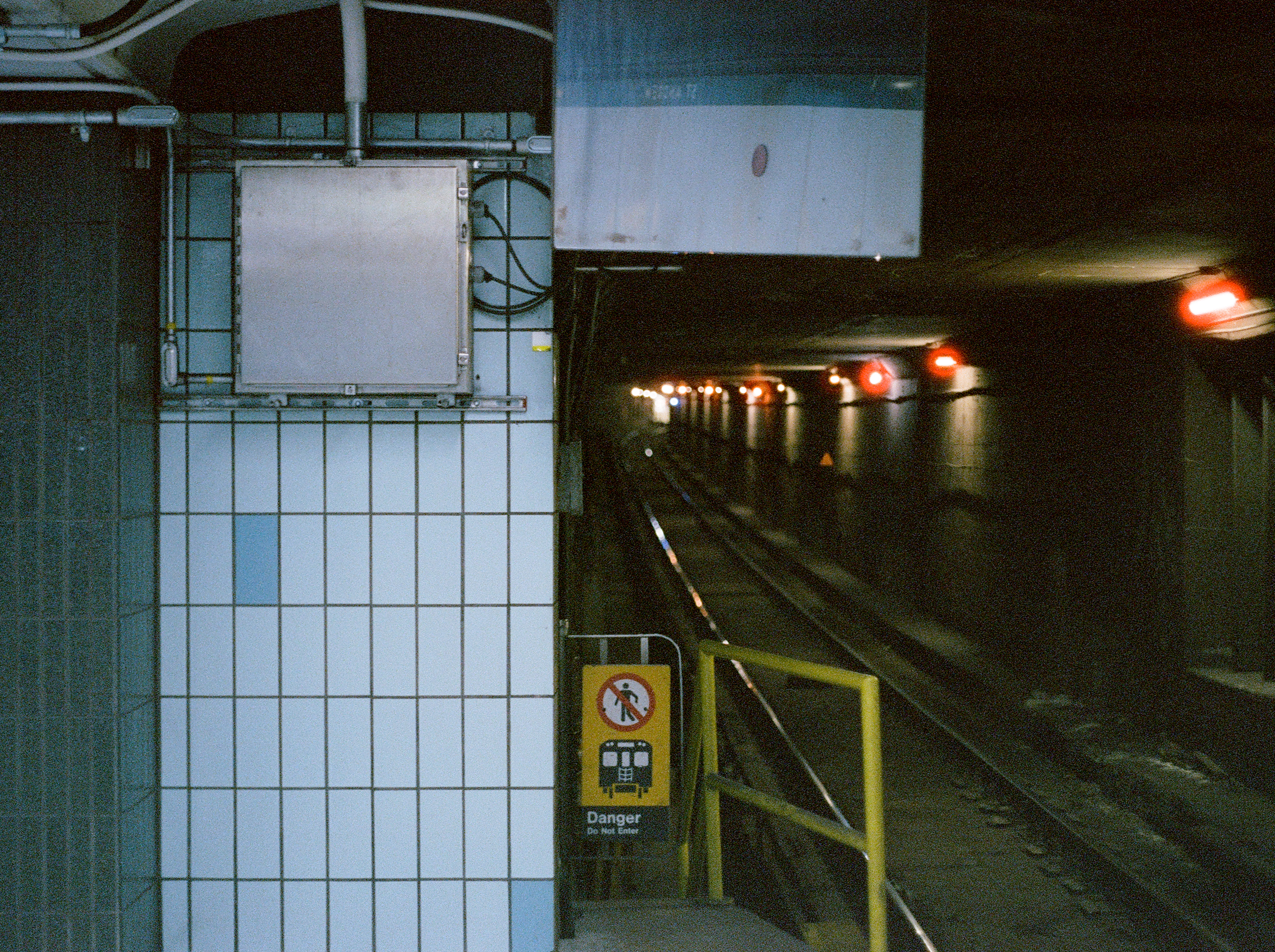 A subway tunnel